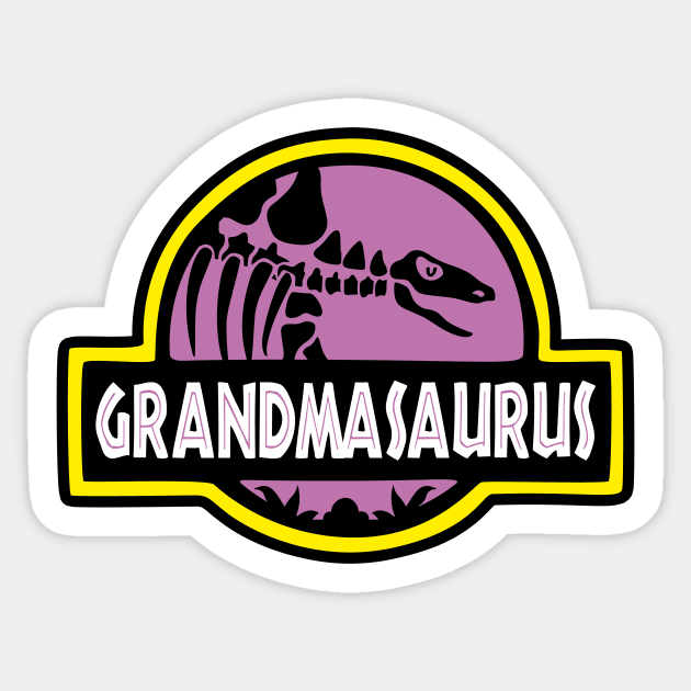 Grandmasaurus Sticker by Olipop